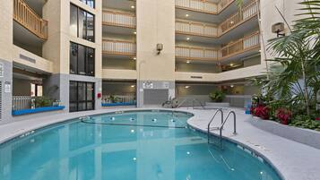 Indoor pool, outdoor pool