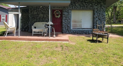 1 mile to trout fishing, kayaking and biking. Welcome to Karr's Critter Kamp!