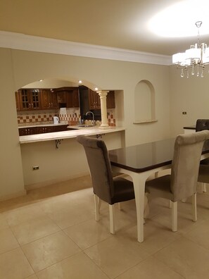 Dining - Modern 2 Bedroom Apartment  near new Cairo Festival City, Cairo, Egypt (new cairo)