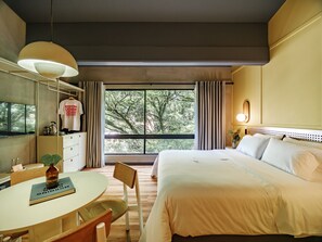 Apartament superior, 1 llit de matrimoni gran, cuina | Roba de llit d'alta qualitat, cobrellits i caixa forta a l'habitació