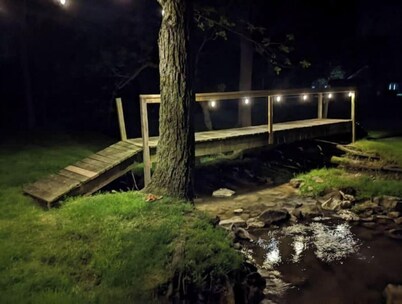 Your winter getaway- with a hot tub!