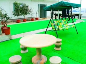 Outdoor dining - Green Tree Inn Yantai Zhifu Donglu Branch (Yantai)
