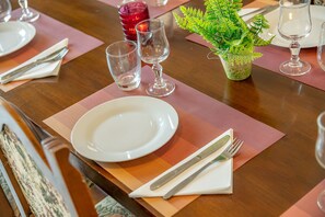 Apartment, Multiple Beds | Dining - Beautiful 4-bed Apartment in Limonta (Oliveto Lario)