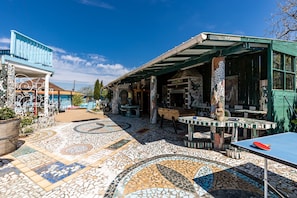 Opções para refeição ao ar livre