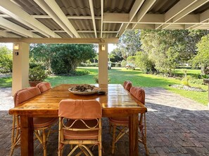 Opções para refeição ao ar livre