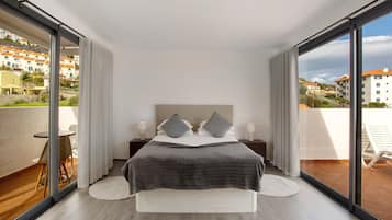 1 室のベッドルーム、WiFi (無料)、ベッドシーツ