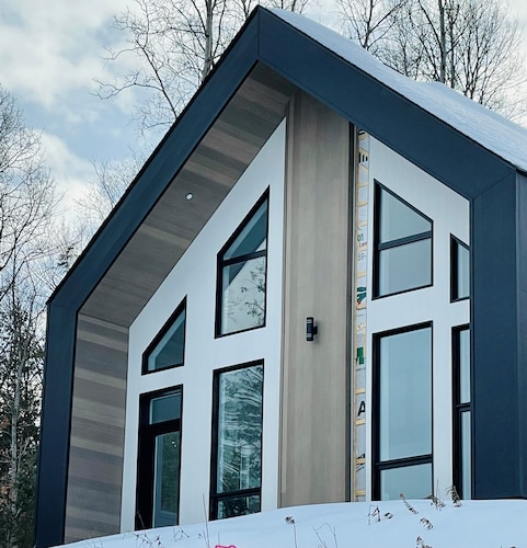 Le Jarret Noir - Chalet moderne en Nature!SPA!! Super Vue Lac!