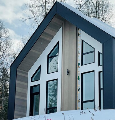 Le Jarret Noir - Modern chalet in Nature! SPA! Super Lake View!