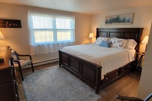 Desk, iron/ironing board, travel crib, free WiFi