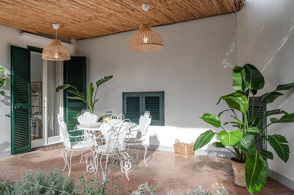 Udendørs spisemuligheder