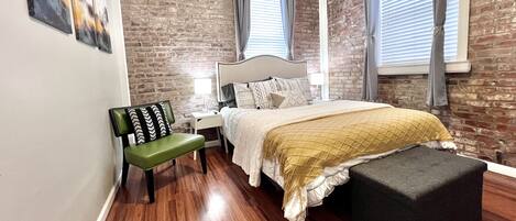 1 bedroom, desk, iron/ironing board, free WiFi