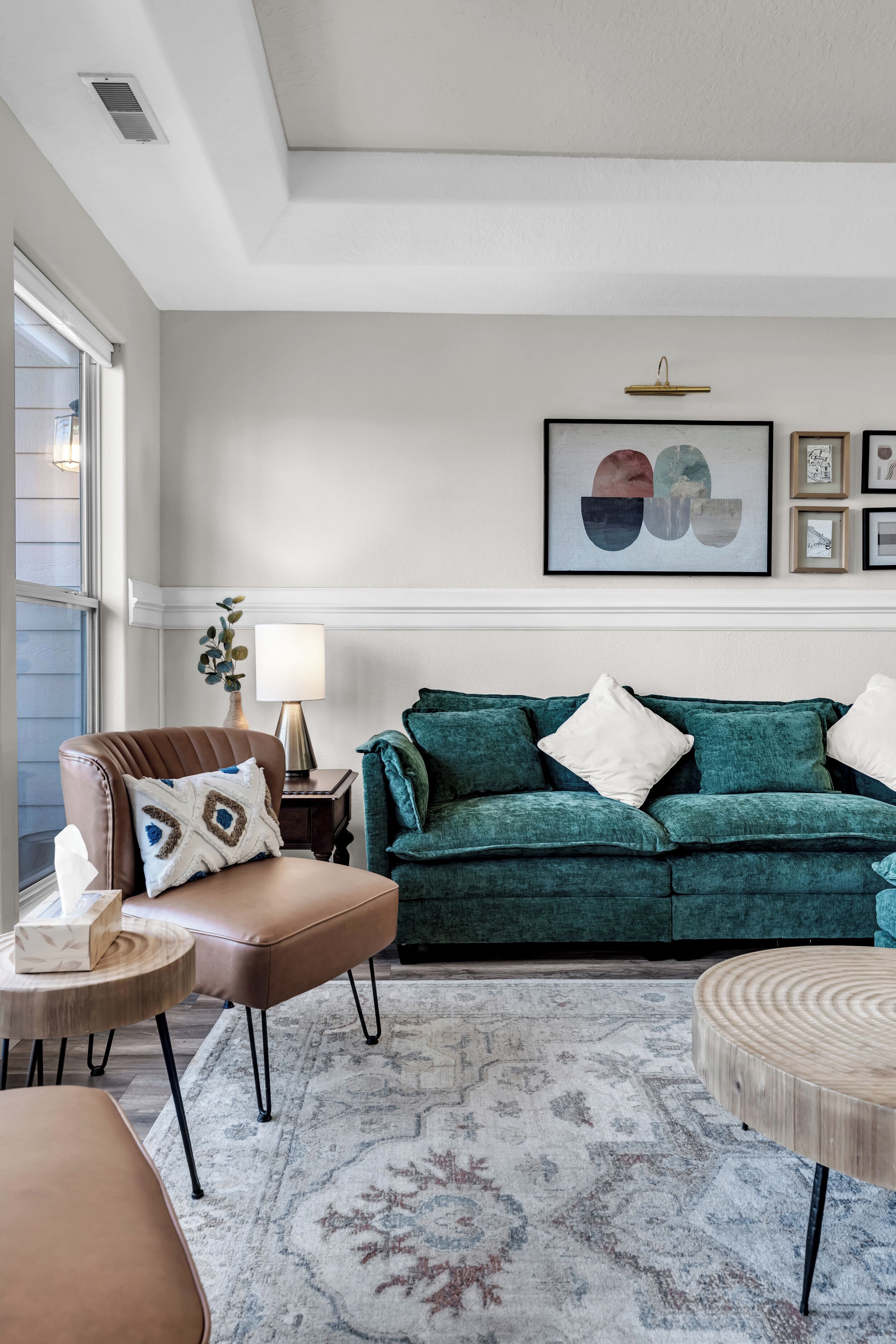 Smart TV, table football, books