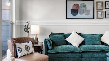 Smart TV, table football, books