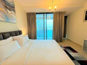 2 bedrooms, iron/ironing board, bed sheets - Incredible 2B With Lagoon View in Ras Al Khaimah (Ras Al Khaimah)