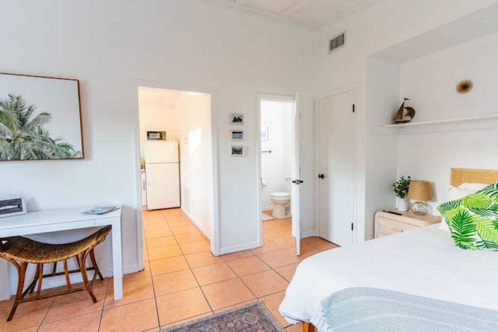 1 sovrum, skrivbord, gratis wi-fi och sängkläder