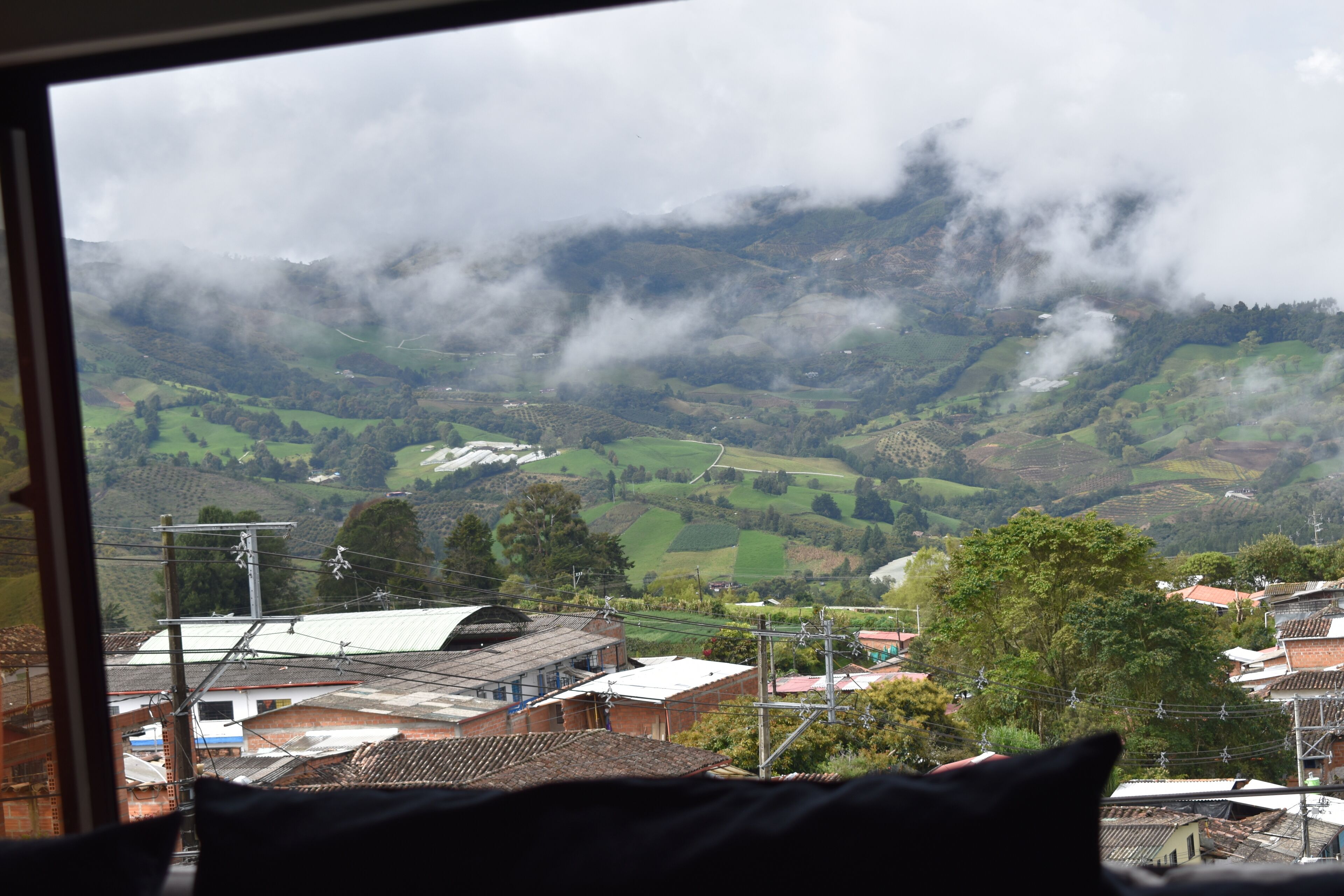 Vista desde la propiedad