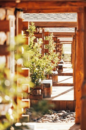 Overnattingsstedets uteområder