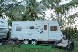 Business Mobile Home | Terrace/patio - San Blas RV Park Frente al Mar (San Blas)