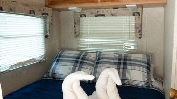 1 bedroom, premium bedding, down duvets, memory-foam beds