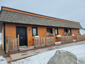 Façade de l’hébergement 