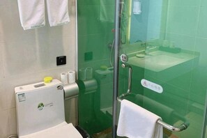 Bathroom - Greentree Inn Langfang Dachang Film City Express Hotel (Langfang)
