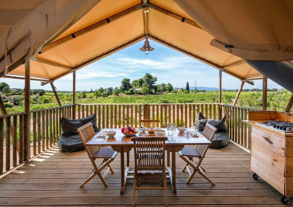 Comfort Tent (2) | Terrace/patio - Casa Tuia (Lagoa)