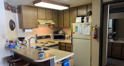 1 bedroom + loft bedroom just off Giant Steps lift