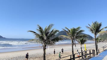 Apartment | Beach | On the beach, white sand, beach umbrellas, beach volleyball