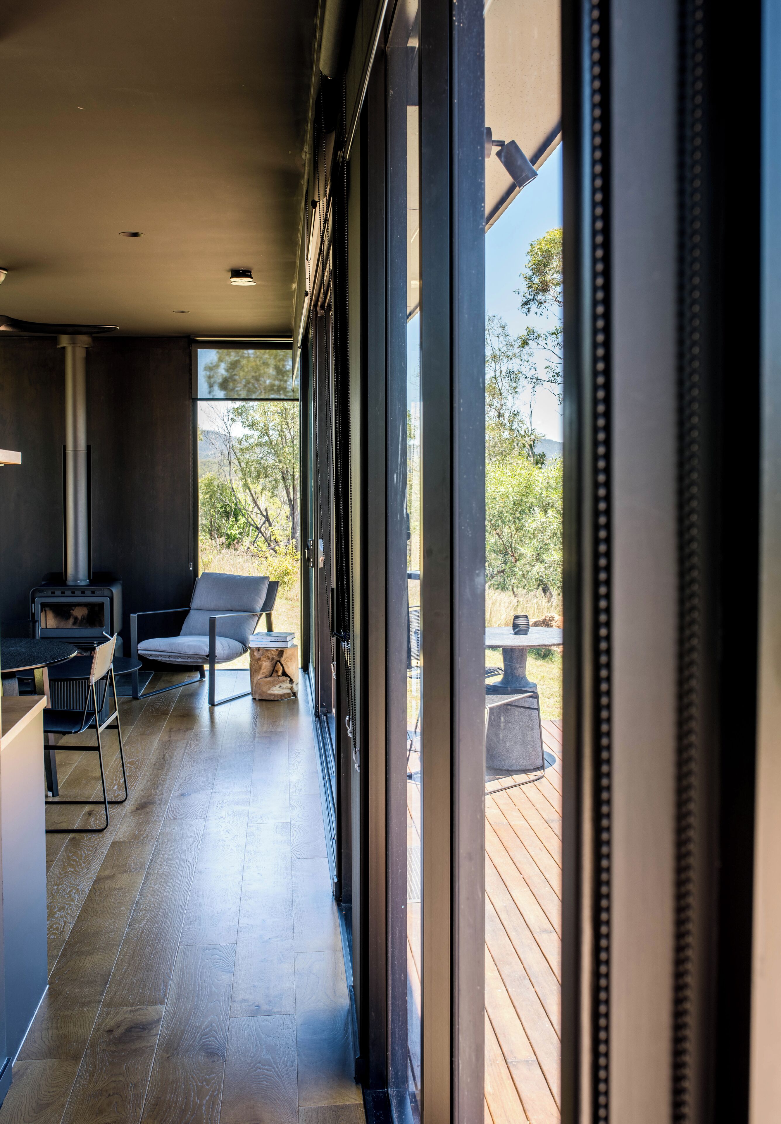 Juberra, One Bedroom, Off-Grid WanderPod | Living area