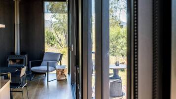 Juberra, One Bedroom, Off-Grid WanderPod | Living area