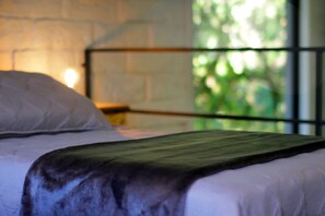 Chalet Exclusif | Draps en coton égyptien, literie de qualité supérieure, surmatelas