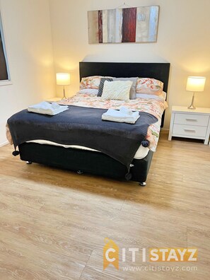 1 bedroom, iron/ironing board, free WiFi