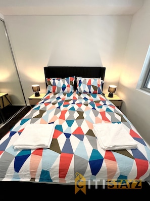 1 chambre, fer et planche à repasser, Wi-Fi gratuit