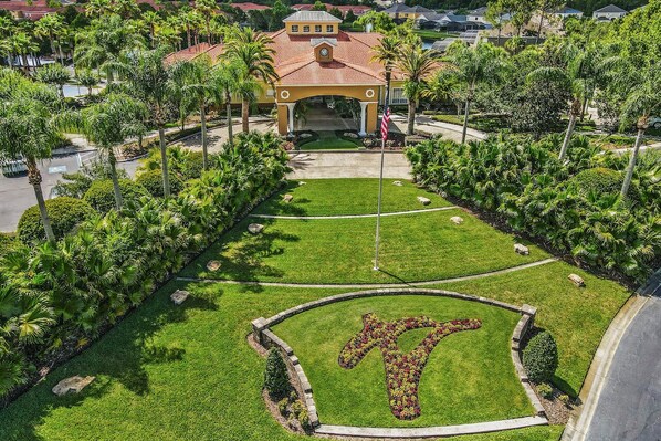 Enceinte de l’hébergement