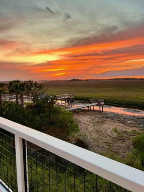 Property grounds - Stunning Marsh & Ocean Views... Freshly renovated in 2023! (Folly Beach)