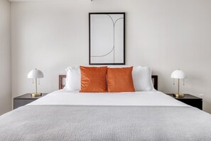 1 chambre, fer et planche Ă repasser, Wi-Fi, draps fournis