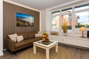 TV, DVD player, stereo