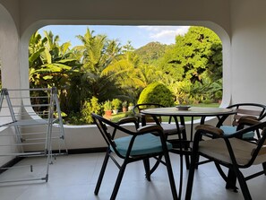 Comfort Apartment | Terrace/patio - Paul's Residence (Mahé Island)