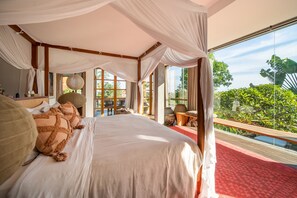 4 bedrooms, iron/ironing board, free WiFi, bed sheets - Secluded 4BR, Berawa Rice Field Bliss (Canggu)