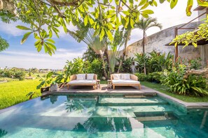 Pool - Secluded 4BR, Berawa Rice Field Bliss (Canggu)