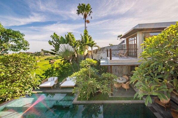 Pool - Secluded 4BR, Berawa Rice Field Bliss (Canggu)