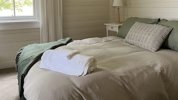 2 室のベッドルーム、ベッドシーツ