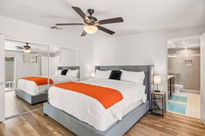 3 habitaciones, tabla de planchar con plancha y wifi gratis 