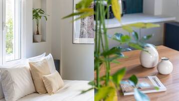 1 makuuhuone, työpöytä, silitysrauta/-lauta, ilmainen Wi-Fi