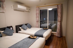 2 habitaciones, decoración personalizada y muebles diferentes 