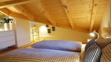 2 間睡房、床單