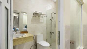 Free toiletries, hair dryer, slippers