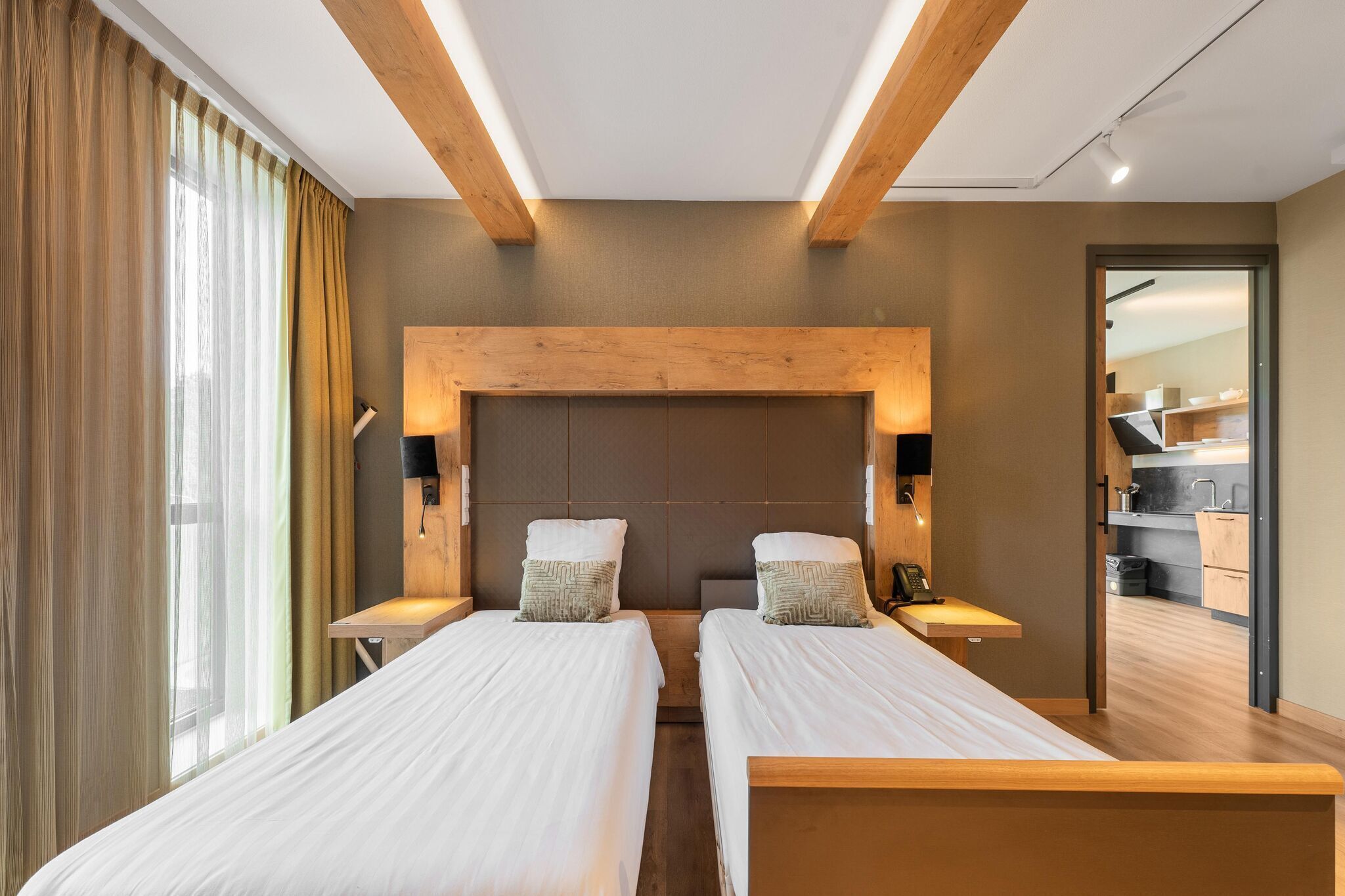 2 Schlafzimmer, Reisekinderbett, kostenloses WLAN