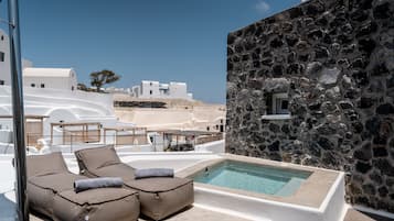 Bañera de hidromasaje privada