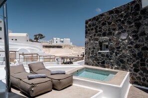 Bañera de hidromasaje privada